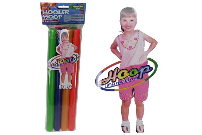 Hooler Hoop 60cm Diam. Hollow Plastic 7 Cols (Counting Circle)